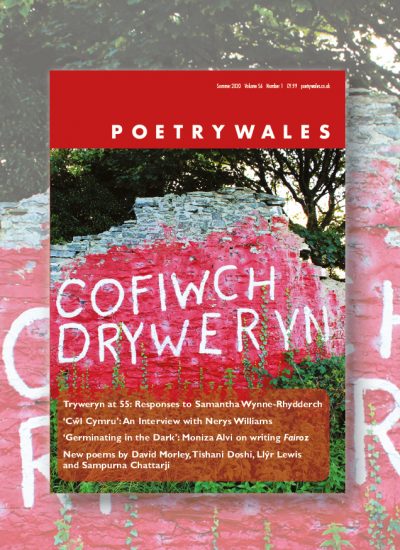 Poetry Wales Summer 2020 cover